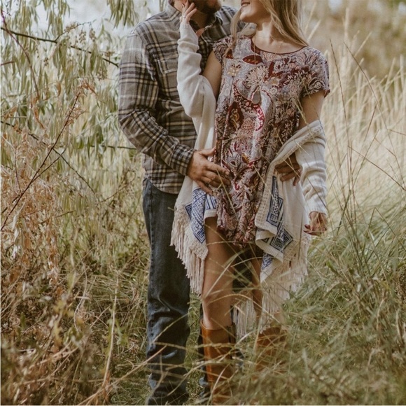 Urban Outfitters Silence + Noise Paisley Mini Dress - Picture 4 of 10